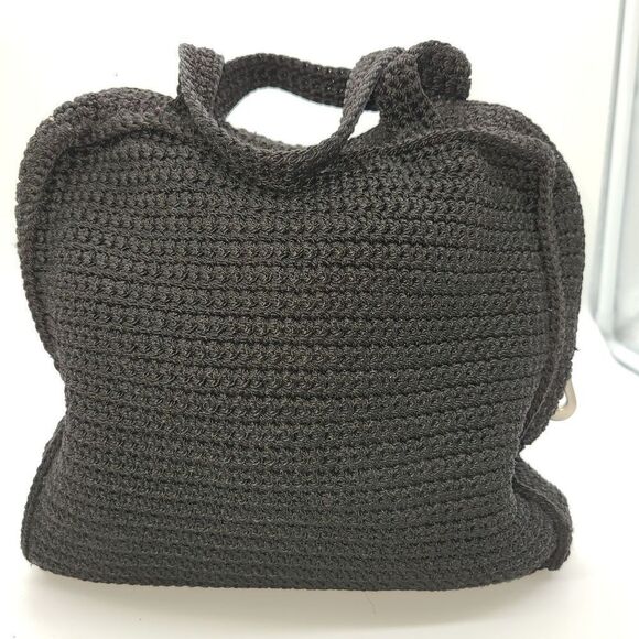 Crochetted Top Handle Bag - Picture 1 of 7
